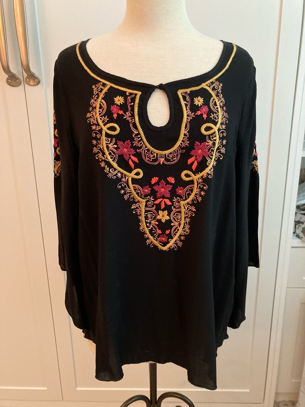 Style & Co boho blouse